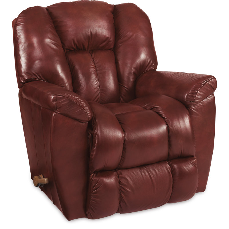 LaZBoy Maverick Leather Recliner & Reviews Wayfair